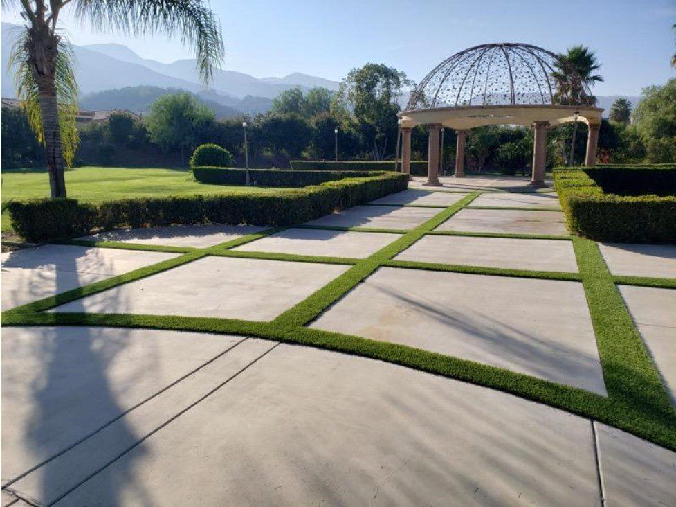 Artificial Grass Landscapes. Lake Elsinore Artificial Grass, & Pavers