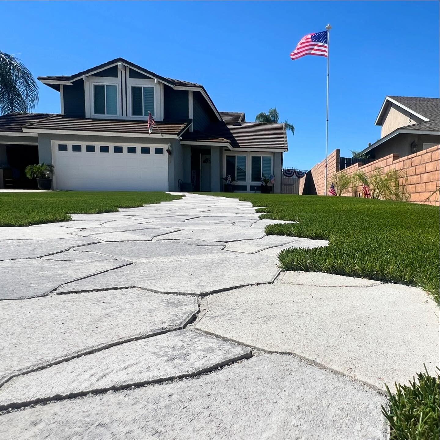 Concrete Services, Concrete & Artificial Turf Strips, Lake Elsinore