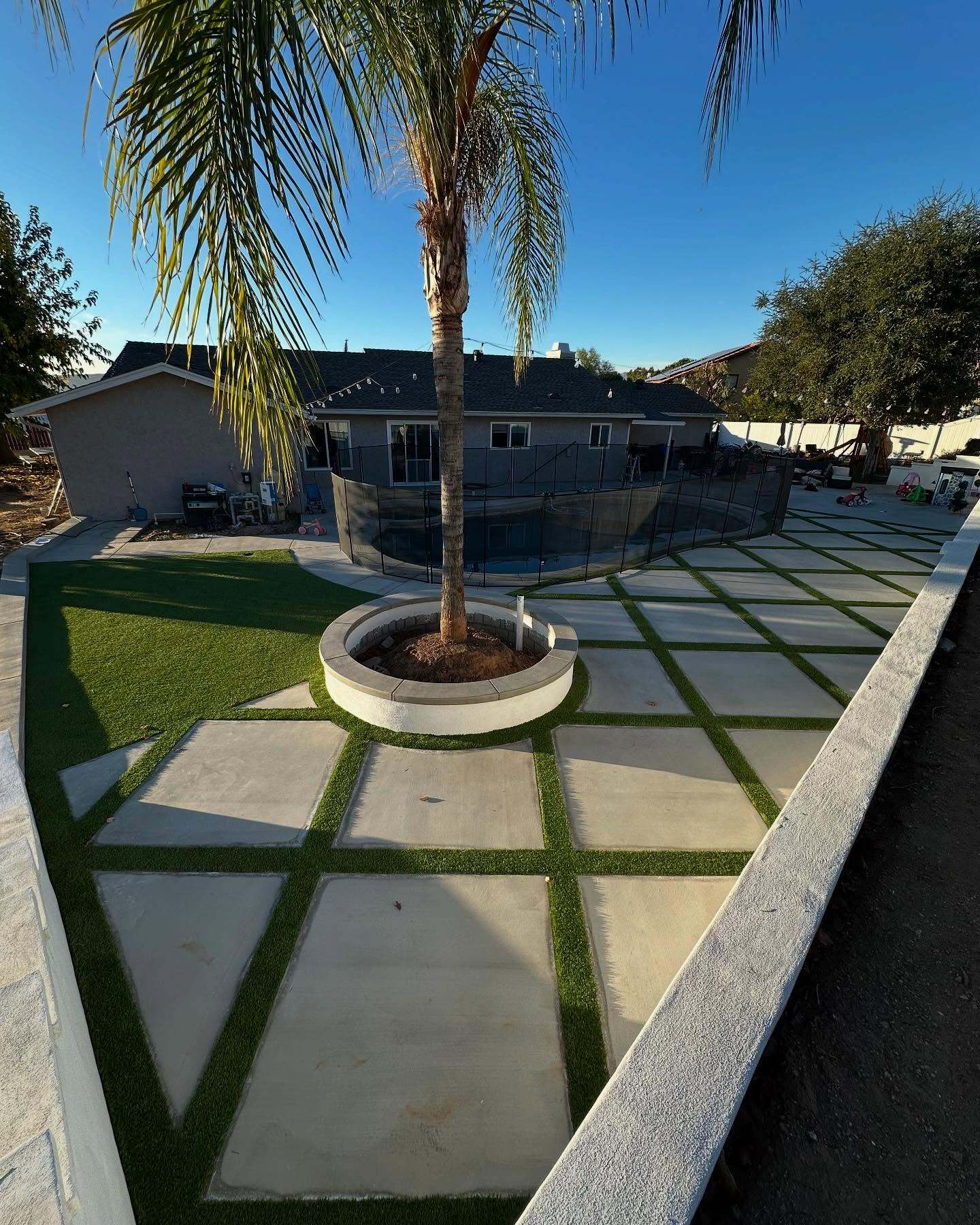 Concrete Services, Concrete & Artificial Turf Strips, Lake Elsinore