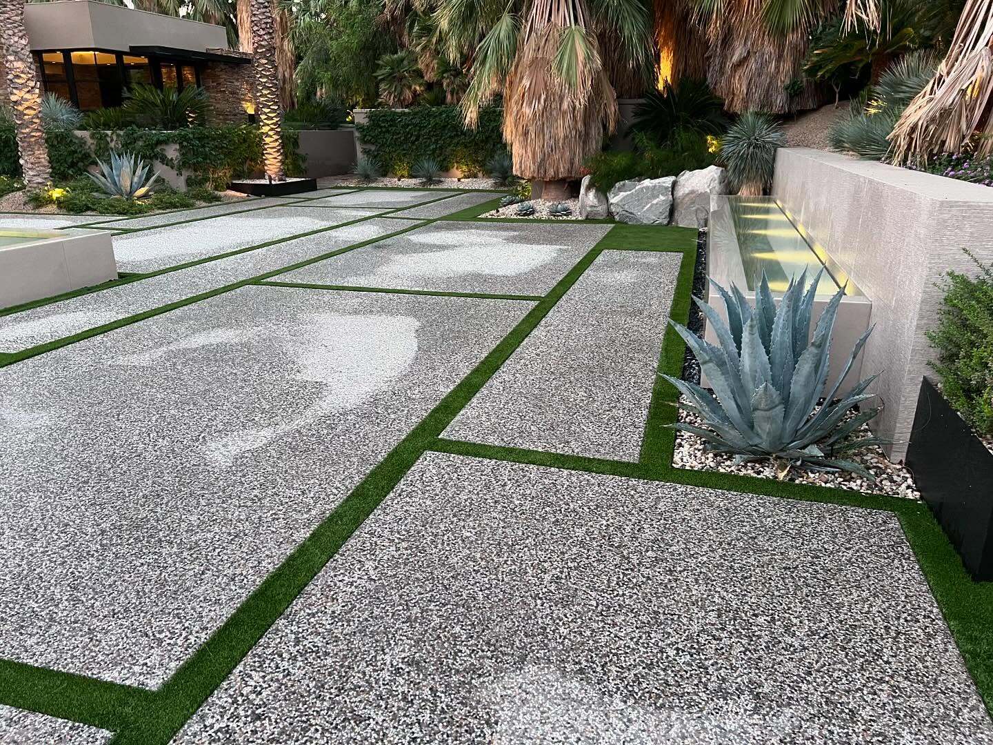 Concrete Services, Concrete & Artificial Turf Strips, Lake Elsinore