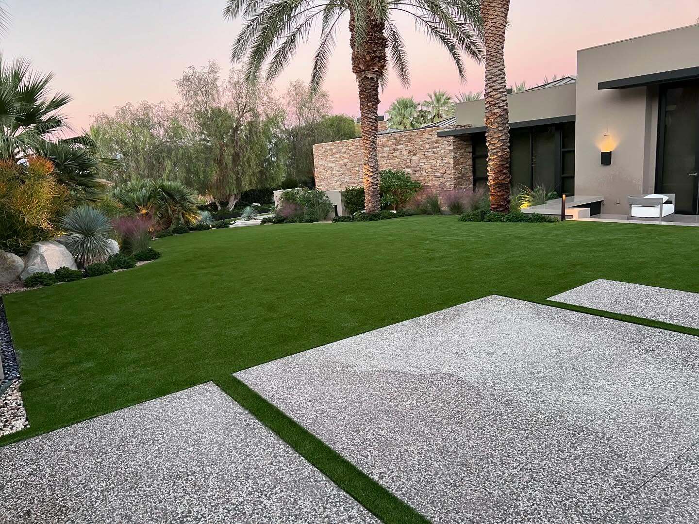 Concrete Services, Concrete & Artificial Turf Strips, Lake Elsinore