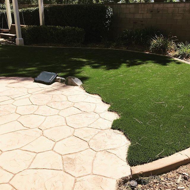 Concrete Services, Concrete & Artificial Turf Strips, Lake Elsinore